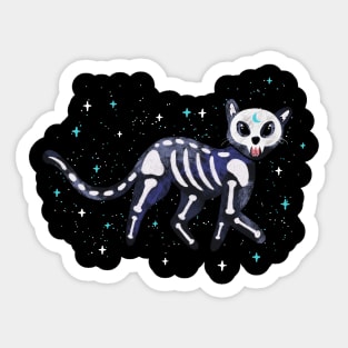 Spooky Meow Sticker